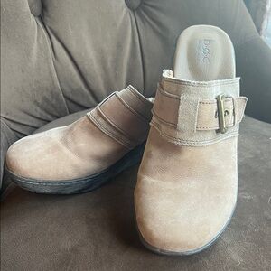 BOC Women's Brown Buckle Mules